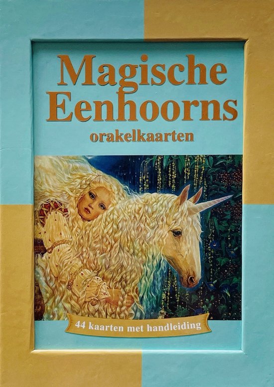 Boek-Magische eenhoorns orakelkaarten-tweedehands
