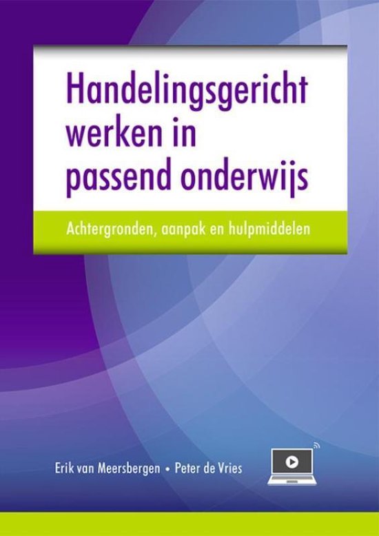 Boek-Handelingsgericht werken in passend onderwijs-tweedehands