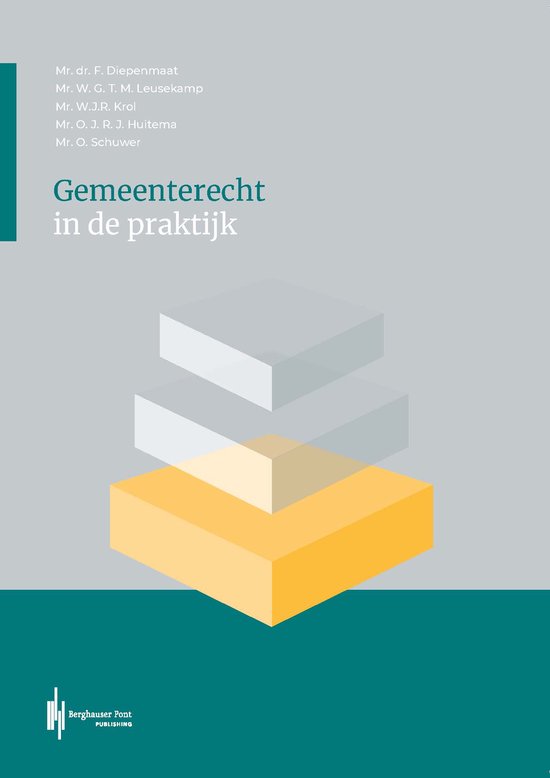 Gemeenterecht in de praktijk, Frank Diepenmaat, boekomslag voorkant, tweedehands