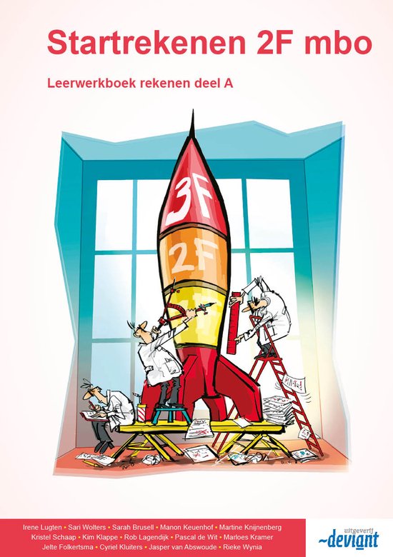 Startrekenen 2F mbo Leerwerkboek rekenen deel A