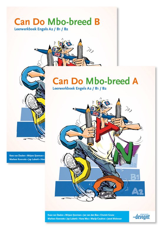 Can Do mbo-breed deel A en B, Kees Daalen, vooraanzicht van deel A en B, tweedehands