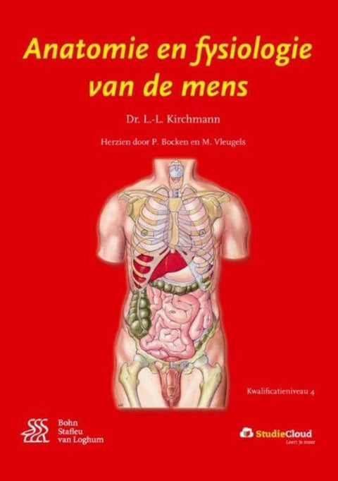 Boek-Anatomie en fysiologie van de mens kwalificatieniveau 4-tweedehands