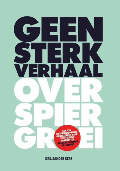 Boek-Geen sterk verhaal over spiergroei-tweedehands