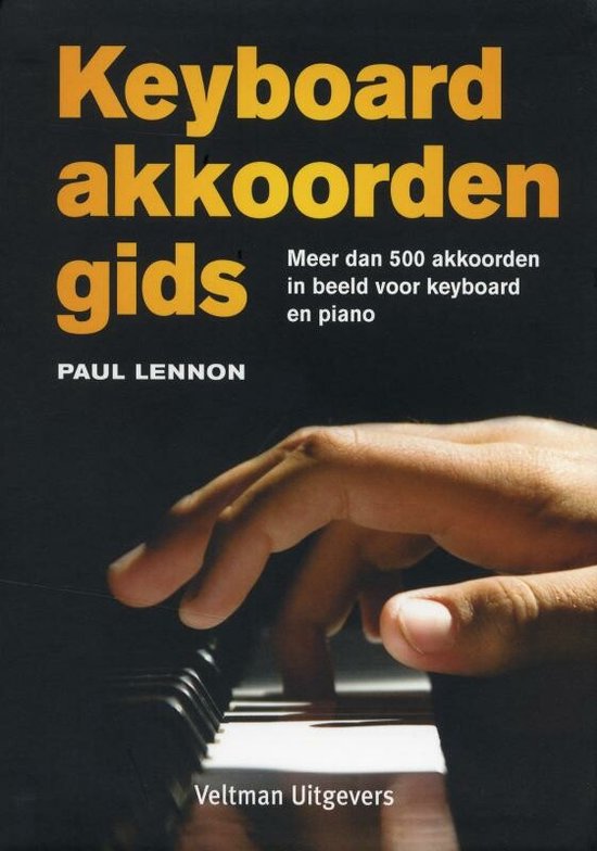 Boek-Keyboardakkoordengids-tweedehands
