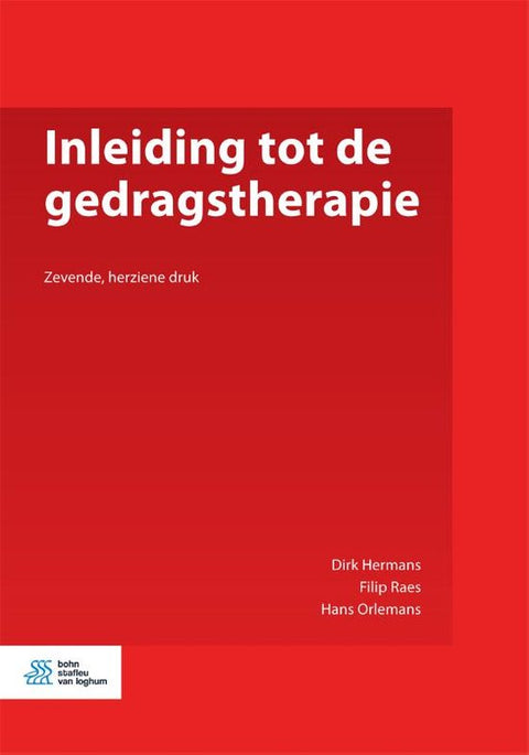Boek-Inleiding tot de gedragstherapie-tweedehands