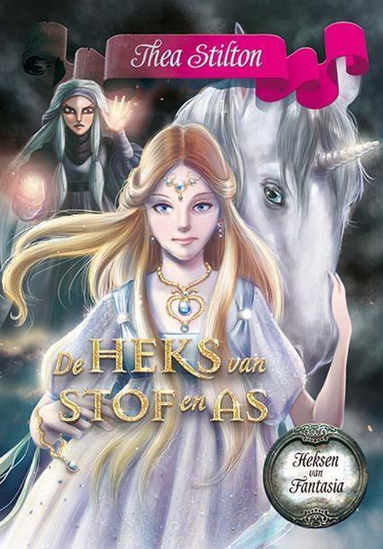Boek-Heksen van Fantasia 5 - De Heks van stof en as-tweedehands