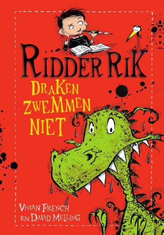 Boek-Ridder Rik - Draken zwemmen niet-tweedehands