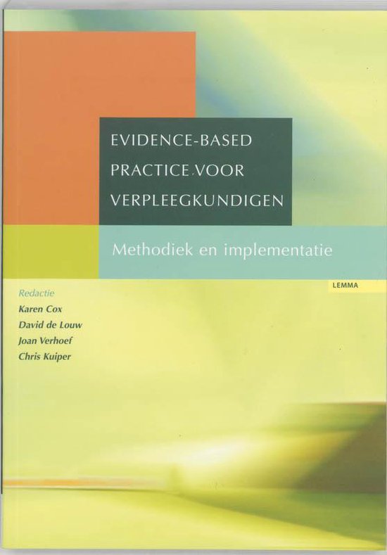 Boek-Evidence-Based Practice Voor Verpleegkundigen-tweedehands