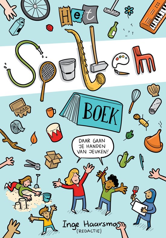 Het spullenboek, Inge Haarsma, boekomslag voorkant, tweedehands