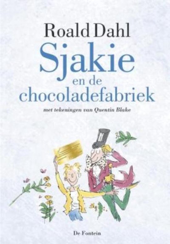 Boek-Sjakie en de chocoladefabriek - nostalgische editie-tweedehands