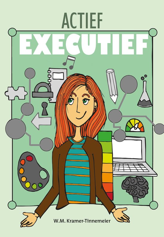 Actief executief, Maureen Kramer-Tinnemeier, boekomslag voorkant, tweedehands
