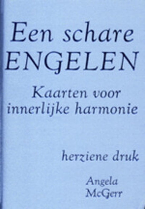 Boek-Een Schare Engelen + 48 Kaarten-tweedehands