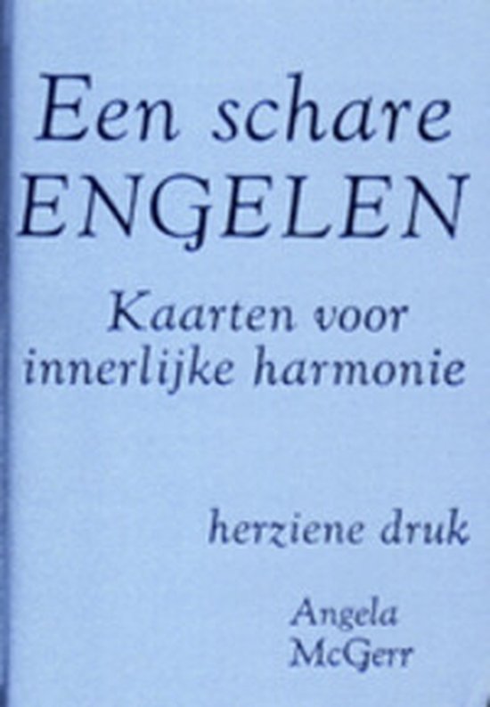 Boek-Een Schare Engelen + 48 Kaarten-tweedehands