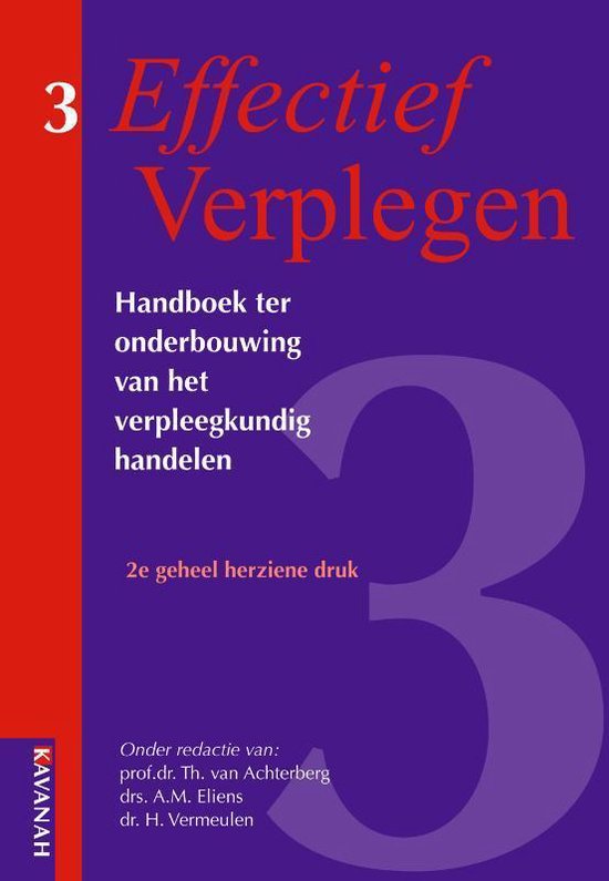 Boek-Effectief verplegen Handboek ter onderbouwing van het verpleegkundig handelen-tweedehands