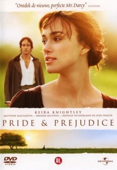 Pride & Prejudice DVD cover 2005