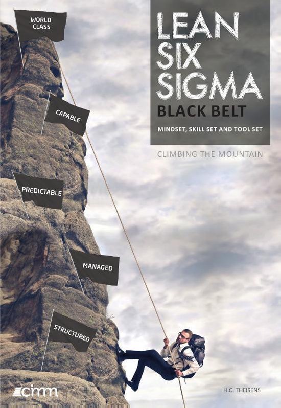Boek-Climbing the mountain - Lean six sigma black belt-tweedehands