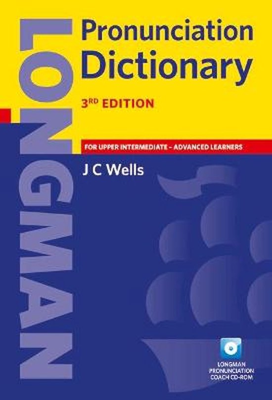 Longman Pronunciation Dictionary, John Wells, boekomslag voorkant, tweedehands