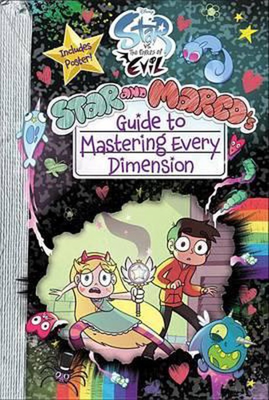 Star vs. the Forces of Evil, Star and Marco's Guide to Mastering Every Dimension, Amber Benson, getekende omslag, tweedehands