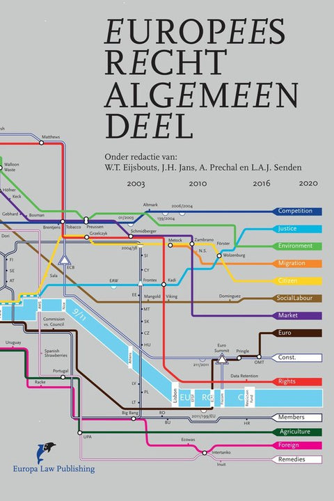 Boek-Europees Recht Algemeen Deel-tweedehands