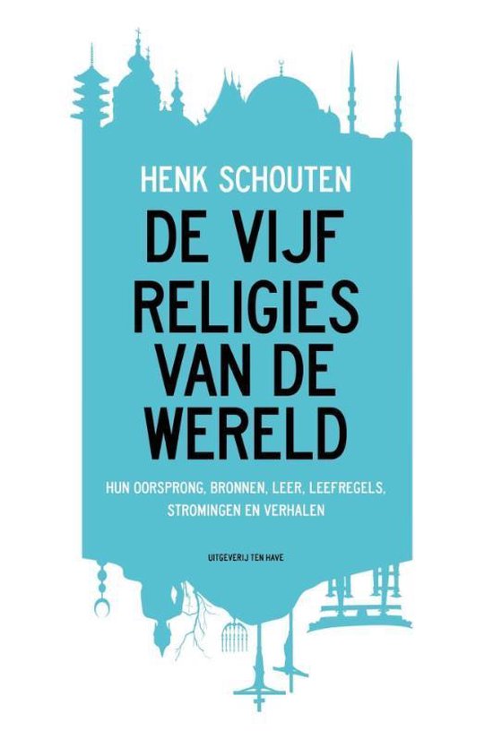 Boek-De vijf religies van de wereld-tweedehands