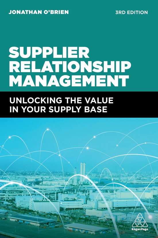 Supplier Relationship Management, Jonathan O'Brien, boekomslag voorkant, tweedehands