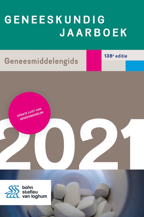 Boek-Geneeskundig Jaarboek 2021-tweedehands