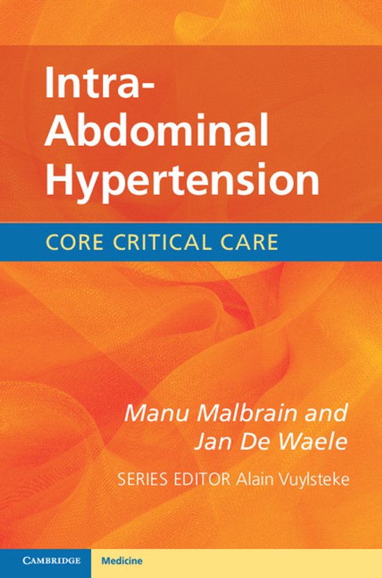 Boek-Intra Abdominal Hypertension-tweedehands