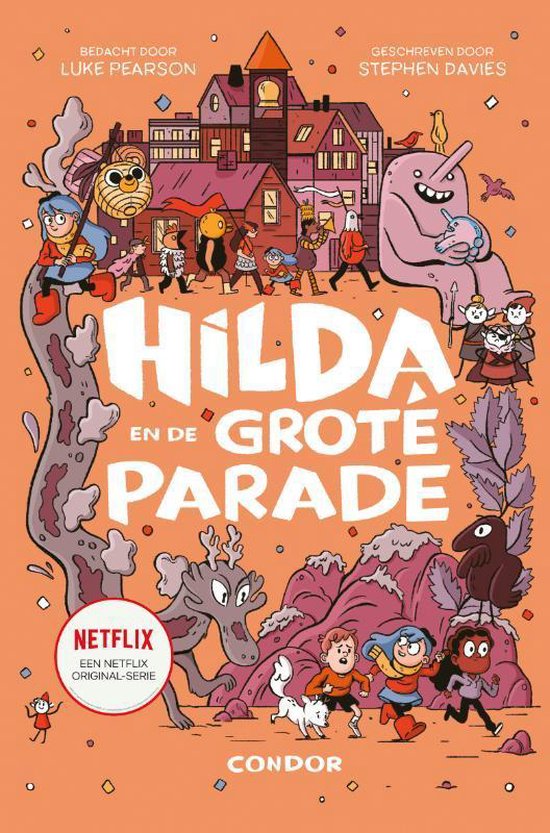 Boek-Hilda - Hilda en de grote parade-tweedehands