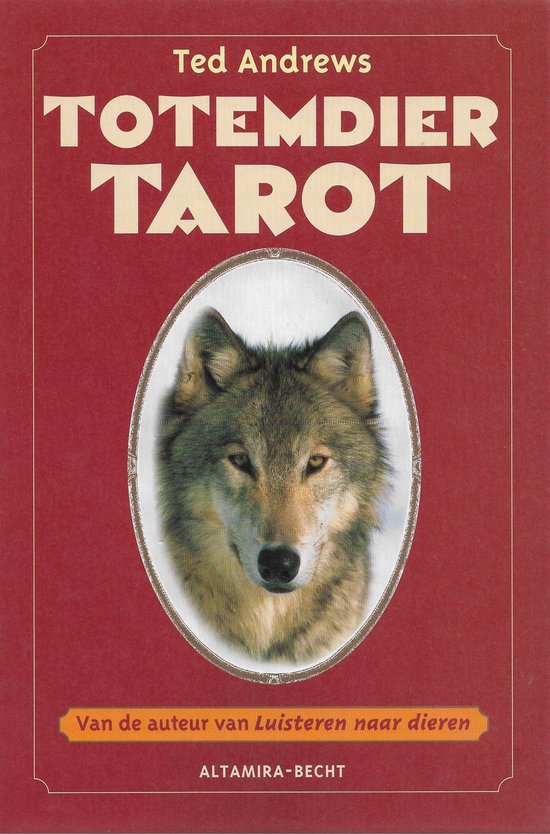 Totemdier Tarot, Ted Andrews, boekomslag voorkant, tweedehands