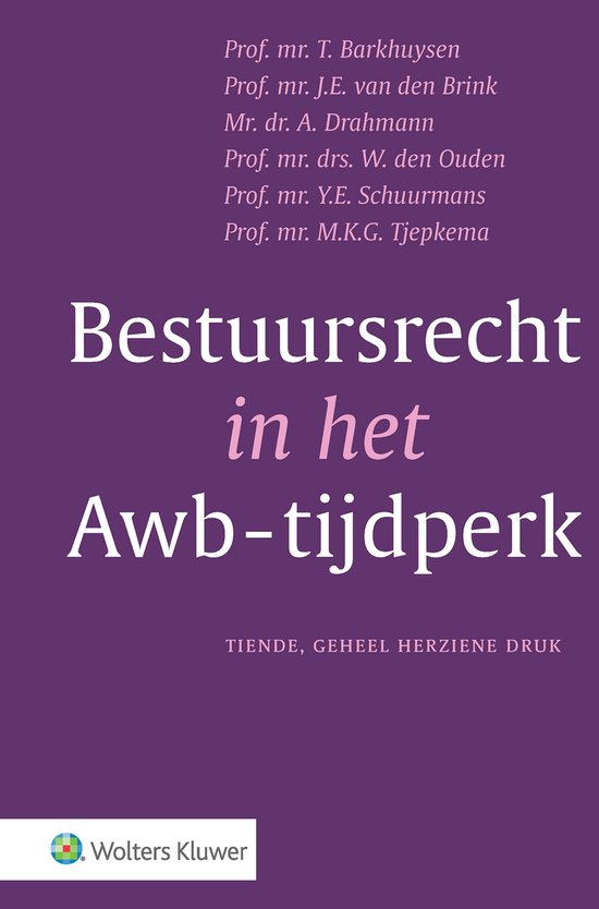 Boek-Bestuursrecht in het Awb-tijdperk-tweedehands