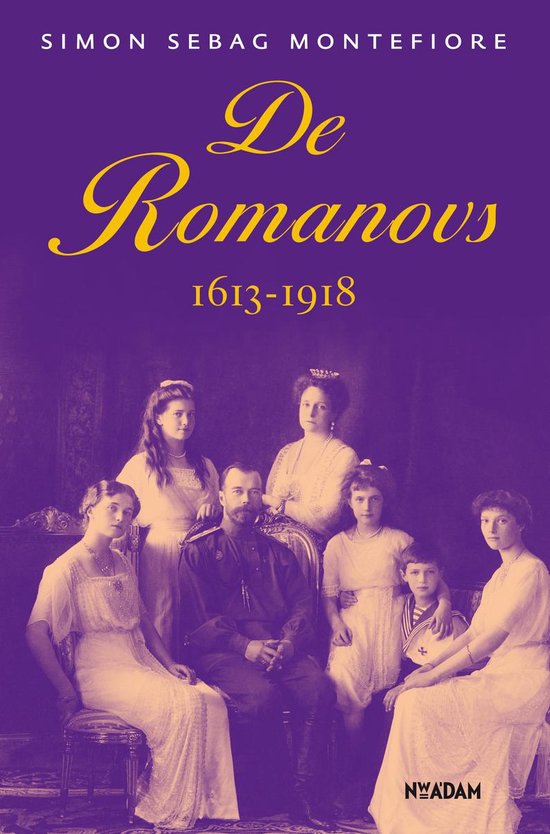 De Romanovs, Simon Sebag Montefiore, boekomslag voorkant, tweedehands