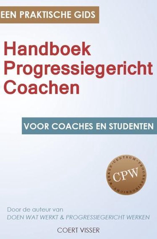 Boek-Handboek Progressiegericht Coachen-tweedehands