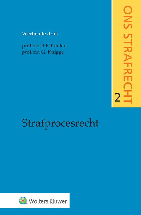 Boek-Strafprocesrecht-tweedehands