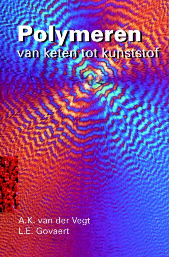 Polymeren, A.K. van der Vegt, boekomslag voorkant, tweedehands
