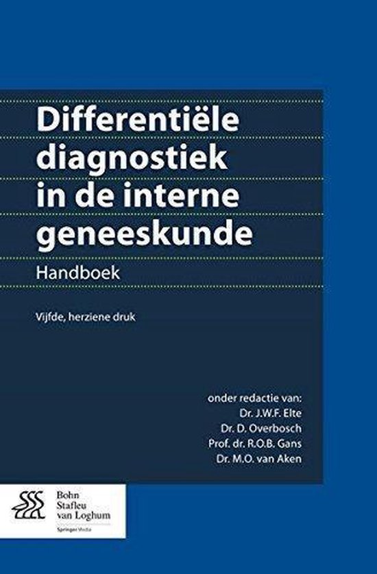Boek-Differentiele Diagnostiek in de Interne Geneeskunde-tweedehands