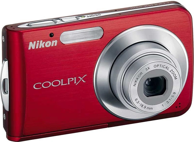 Nikon-Coolpix S210 Digitale Compact Camera - Rood-tweedehands