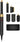 Dyson-Airwrap Multi Styler Complete Long HS05 - Onyx Zwart/Goud-tweedehands