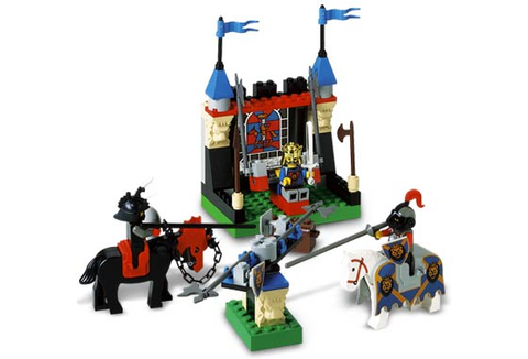 LEGO-Castle Royal Joust - 6095 (Compleet)-tweedehands