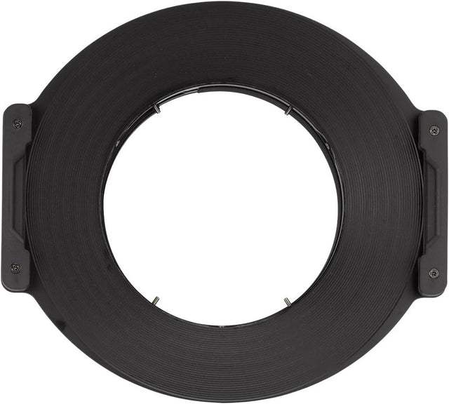 Rollei Profi rechthoekige filterhouder 180 mm voor Canon EF 11-24mm, zwart aluminium, vooraanzicht