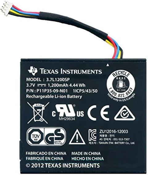Texas Instruments-Accupack / Battery Pack voor TI-Nspire CX, TI-Nspire CX CAS en TI 84 Plus C Silver Edition (Nieuw)