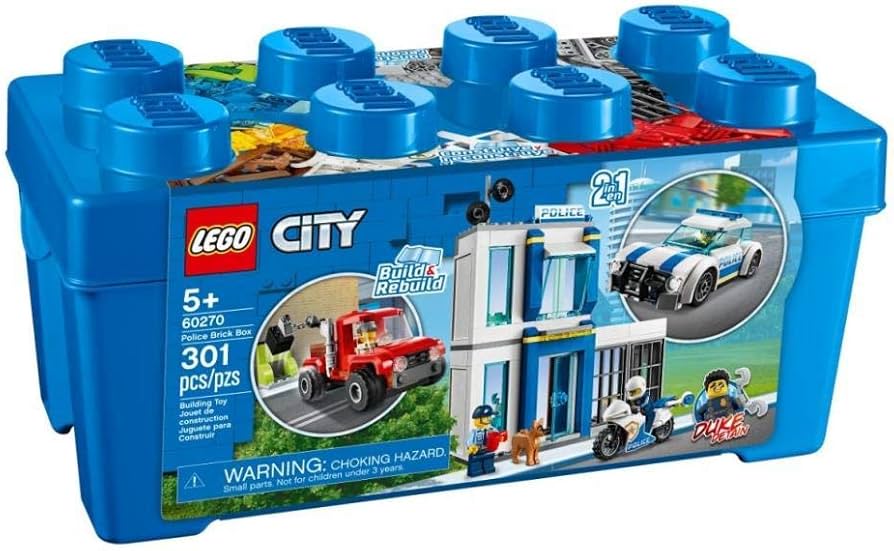 LEGO-City Politie Opbergdoos – 60270 (Nieuw)