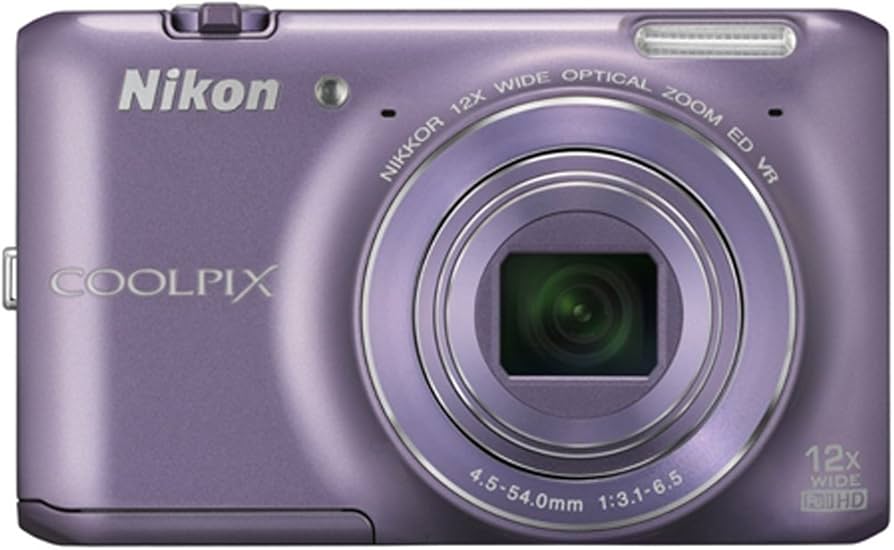 Nikon-Coolpix S6400 Digitale Compact Camera - Paars-tweedehands