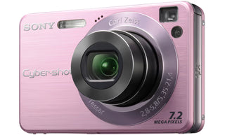 Cyber-Shot DSC-W120 Digitale Compact Camera - Roze