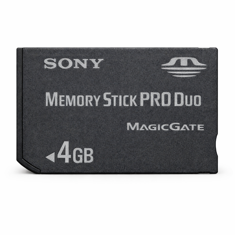 Memory Card Pro Duo - 4GB