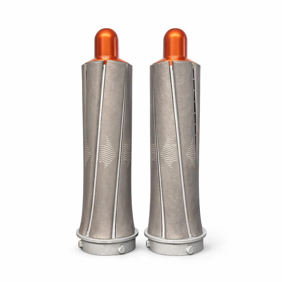 Airwrap Barrels 30mm - Copper/Silver (Set van 2 stuks)