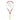 O3 Speedport White Tennisracket 110in² 16x19cm
