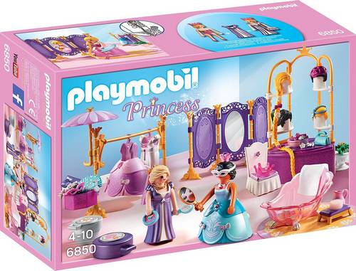 Playmobil-Koninklijke Dressing / Schoonheidssalon voor Prinsessen - 6850 (Nieuw)