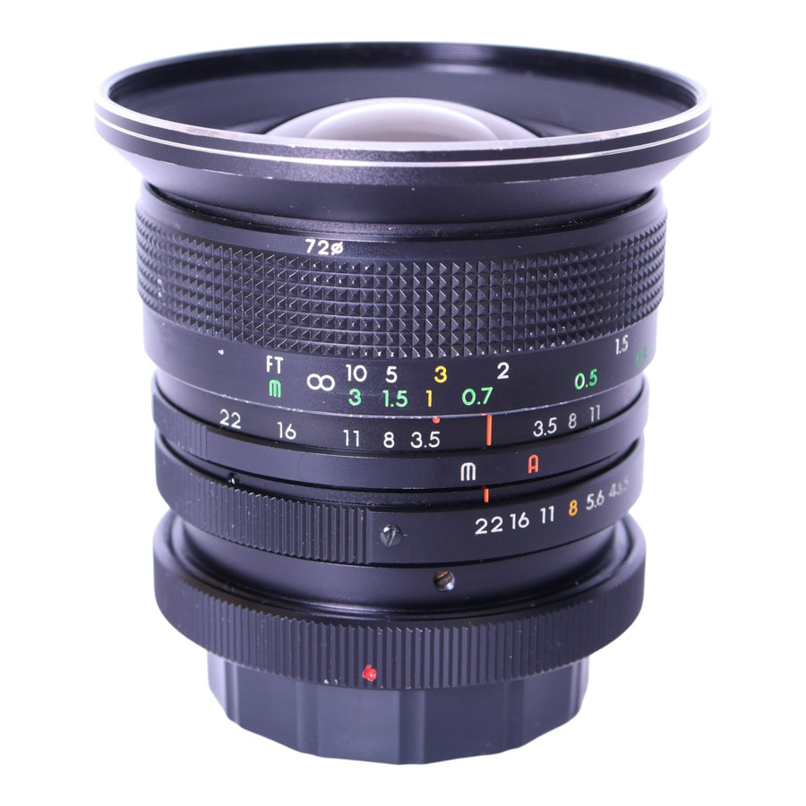 YS-Auto Widerama 18mm f/3.5 voor Canon FD
