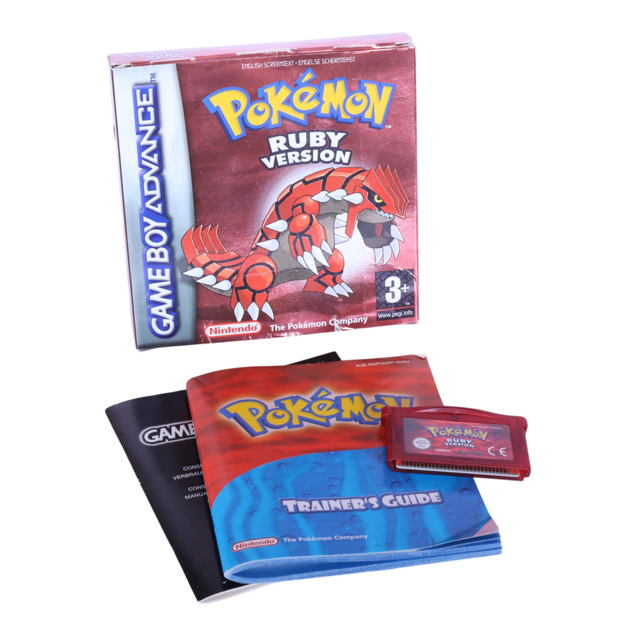 Game Boy-Pokemon Ruby Version (In doos)-tweedehands