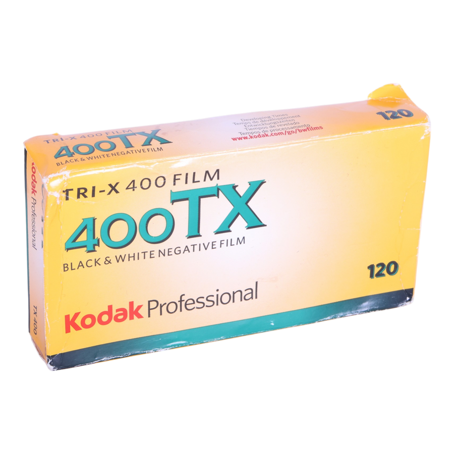 Kodak-Zwart Wit Film / Rolfilm Tri-X 400TX 120 ISO 400 voor Middenformaat Camera’s (5 Rolletjes)-tweedehands